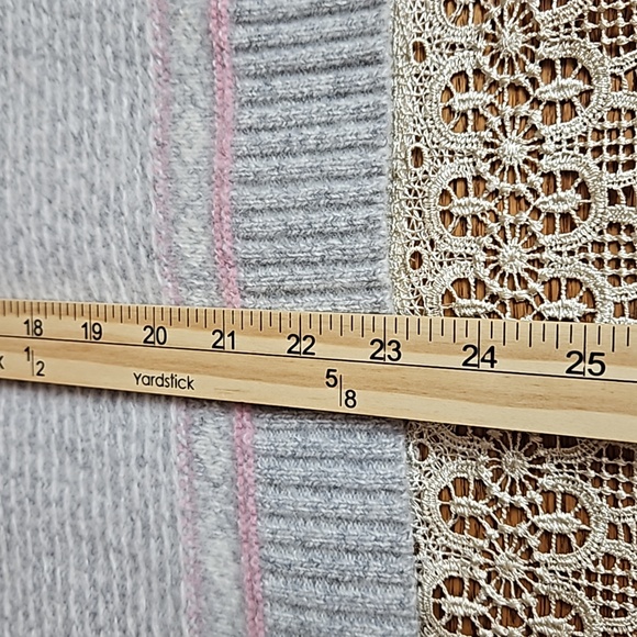 Sundance Bold Botanic Scoop Neck Hand Embroidered Wool Blend Sweater - Picture 12 of 14